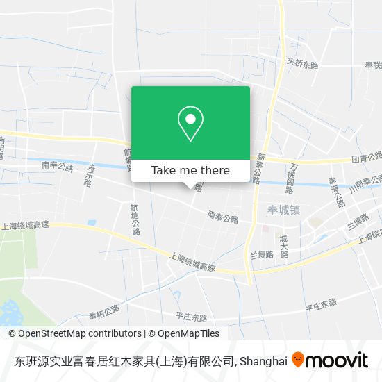 东班源实业富春居红木家具(上海)有限公司 map