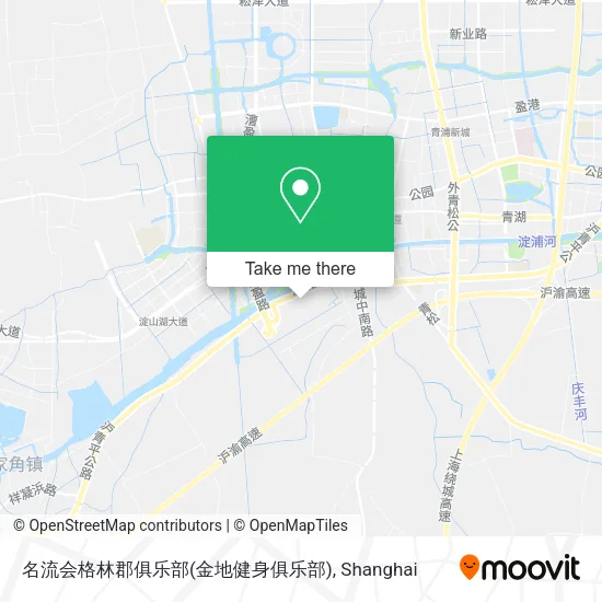 名流会格林郡俱乐部(金地健身俱乐部) map