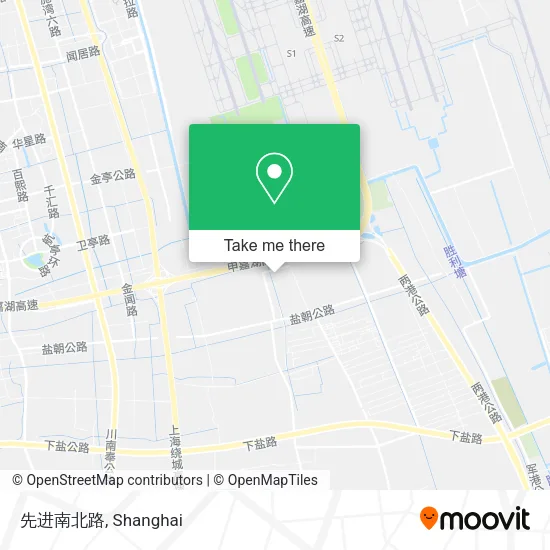 先进南北路 map