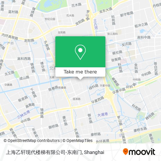 上海乙轩现代楼梯有限公司-东南门 map