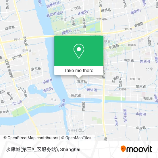 永康城(第三社区服务站) map