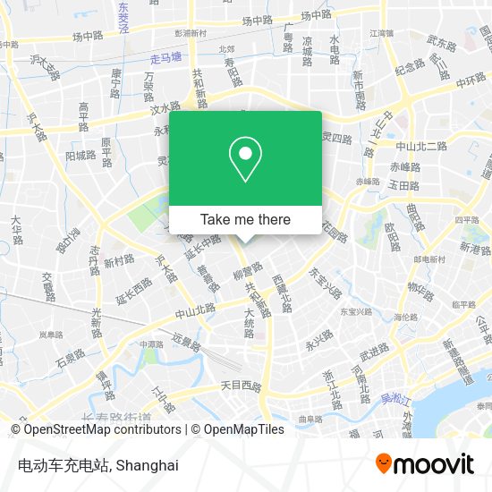 电动车充电站 map