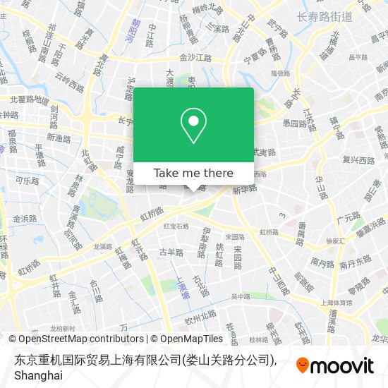 东京重机国际贸易上海有限公司(娄山关路分公司) map