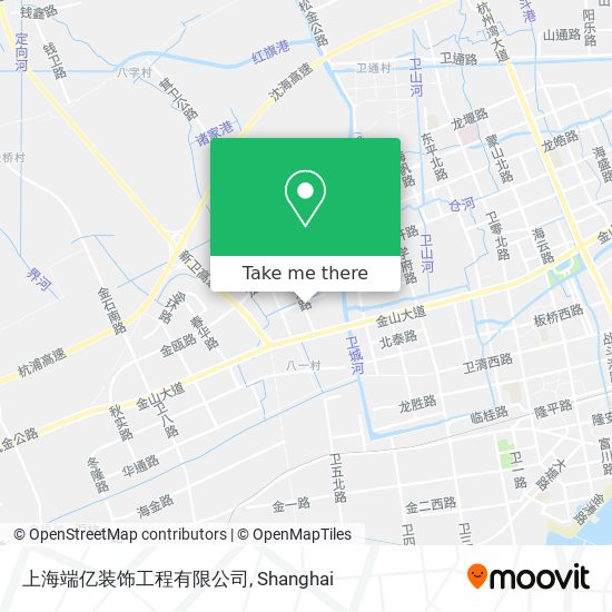 上海端亿装饰工程有限公司 map