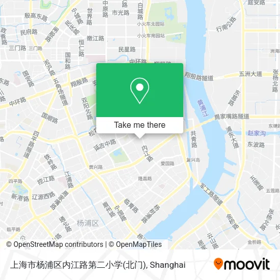 上海市杨浦区内江路第二小学(北门) map