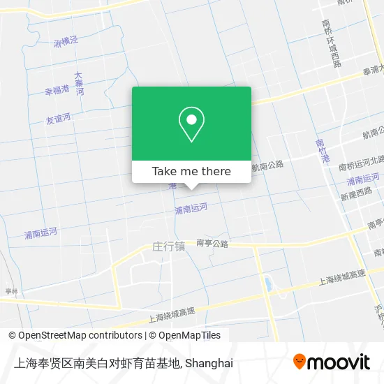上海奉贤区南美白对虾育苗基地 map