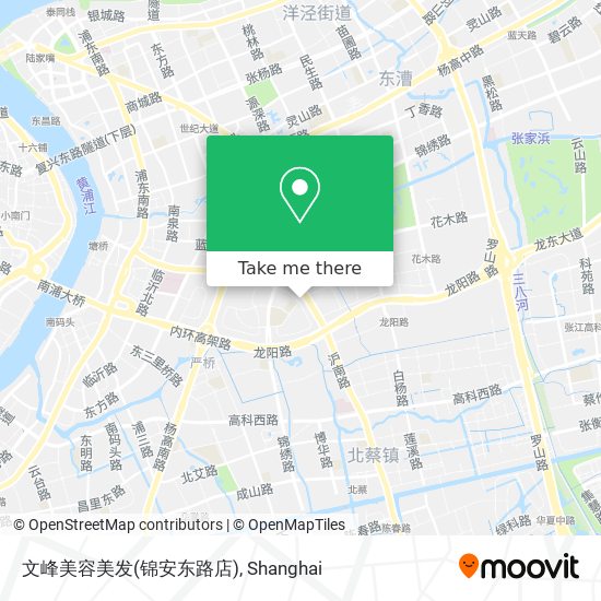 文峰美容美发(锦安东路店) map