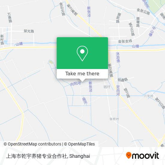 上海市乾宇养猪专业合作社 map