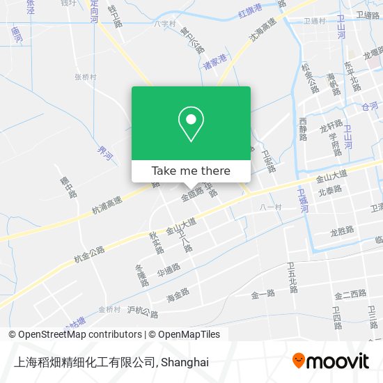 上海稻畑精细化工有限公司 map