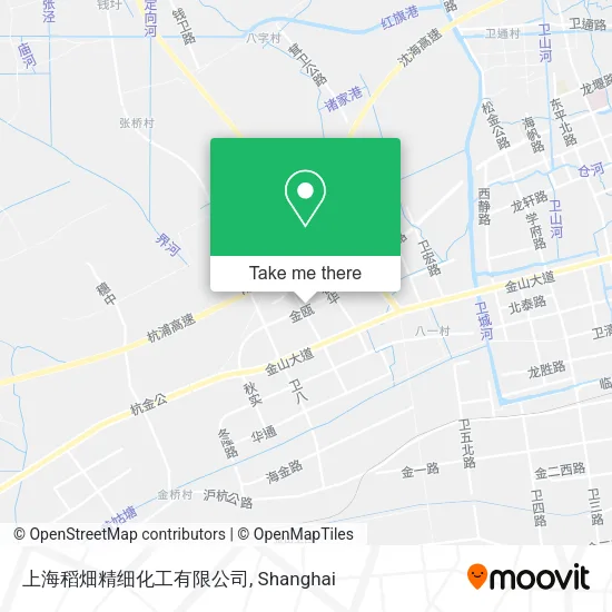 上海稻畑精细化工有限公司 map