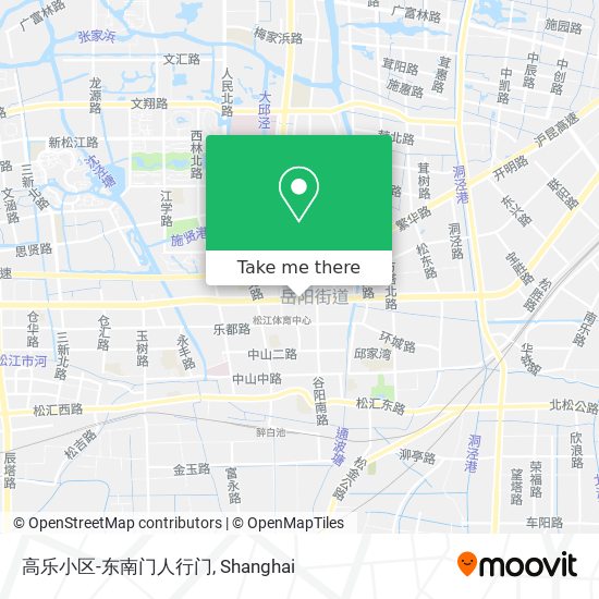 高乐小区-东南门人行门 map