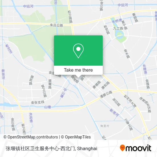 张堰镇社区卫生服务中心-西北门 map