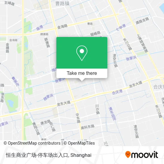 恒生商业广场-停车场出入口 map