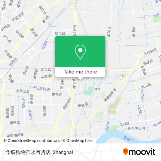华联购物滨永百货店 map