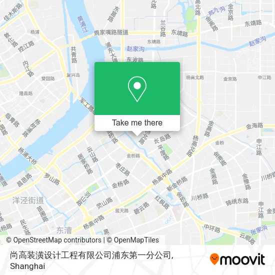 尚高装潢设计工程有限公司浦东第一分公司 map