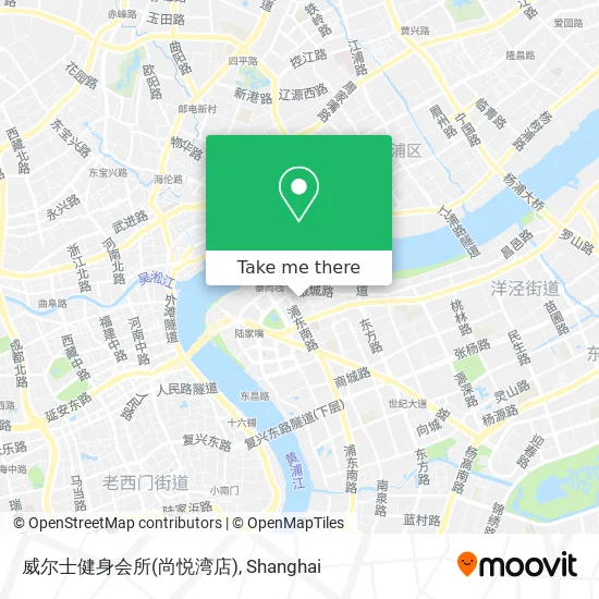 威尔士健身会所(尚悦湾店) map