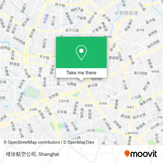 维珍航空公司 map