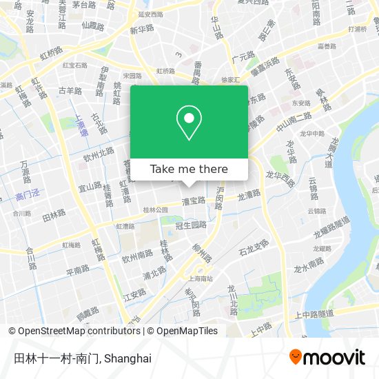 田林十一村-南门 map