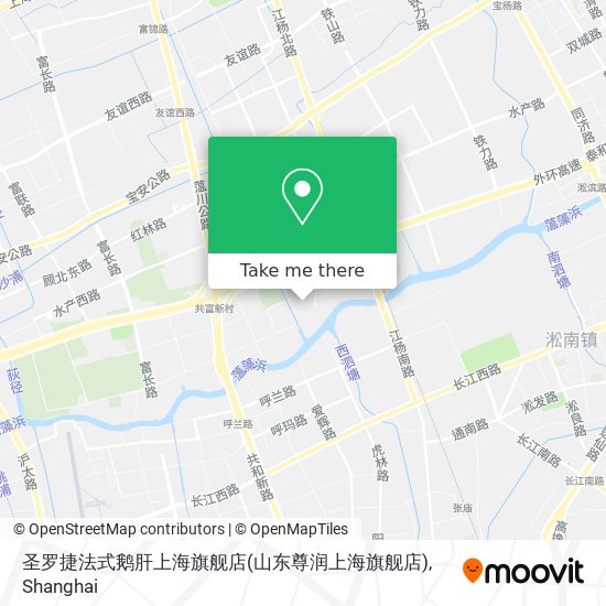 圣罗捷法式鹅肝上海旗舰店(山东尊润上海旗舰店) map