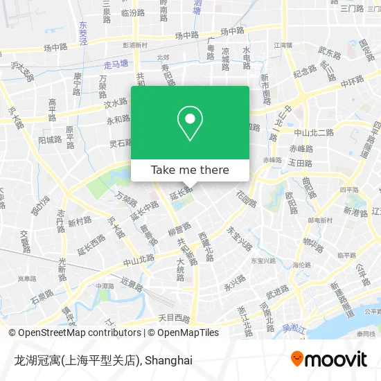 龙湖冠寓(上海平型关店) map