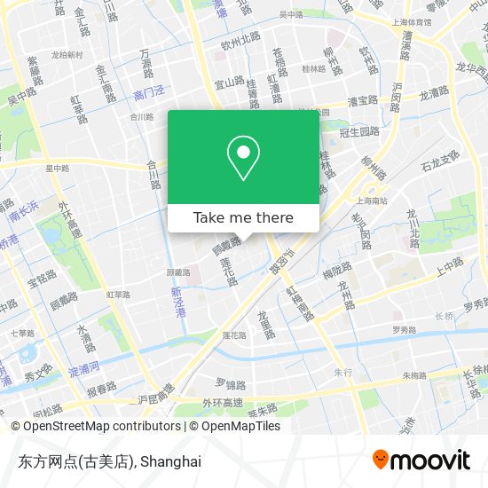 东方网点(古美店) map