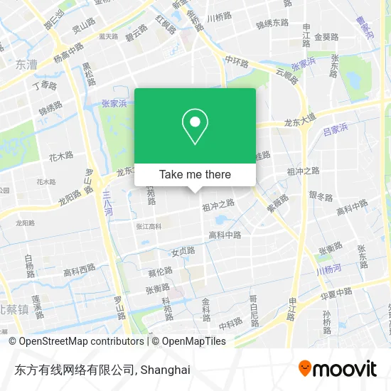 东方有线网络有限公司 map
