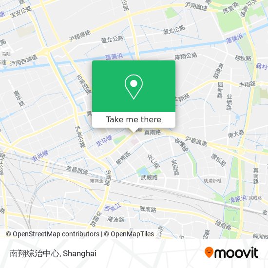 南翔综治中心 map