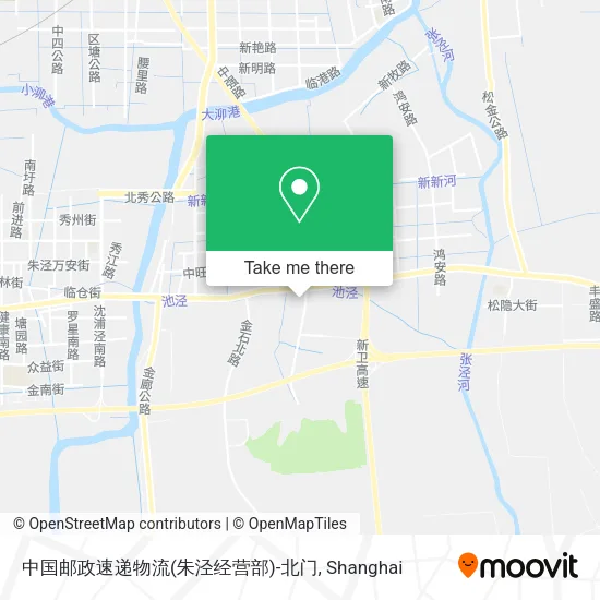 中国邮政速递物流(朱泾经营部)-北门 map