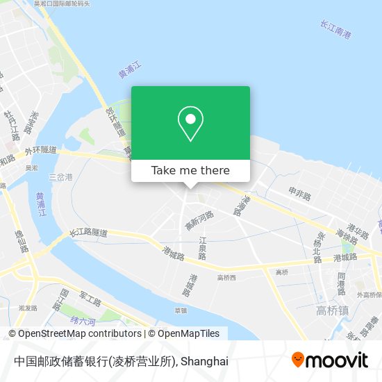 中国邮政储蓄银行(凌桥营业所) map
