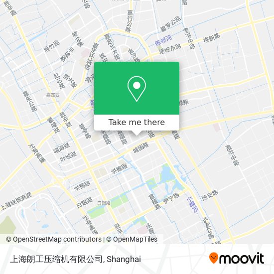 上海朗工压缩机有限公司 map
