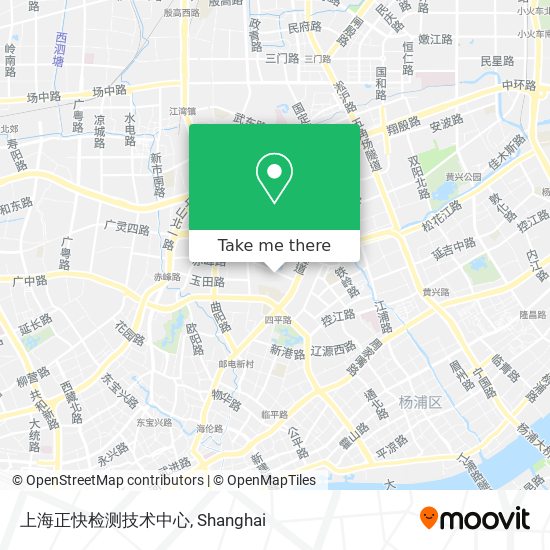 上海正快检测技术中心 map
