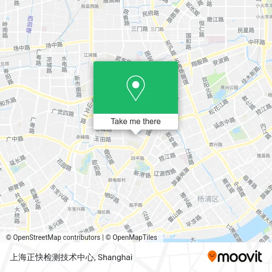 上海正快检测技术中心 map