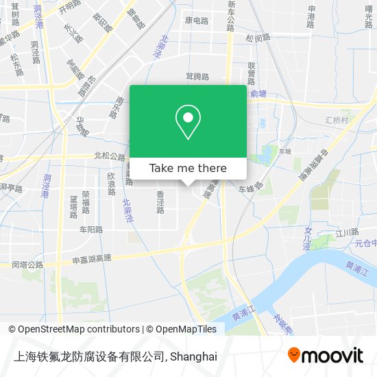 上海铁氟龙防腐设备有限公司 map