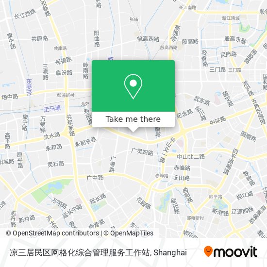 凉三居民区网格化综合管理服务工作站 map