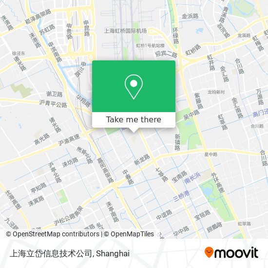 上海立岱信息技术公司 map