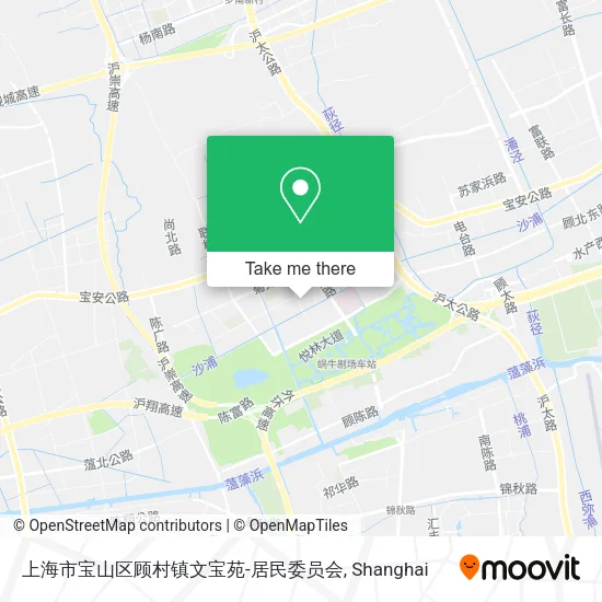 上海市宝山区顾村镇文宝苑-居民委员会 map
