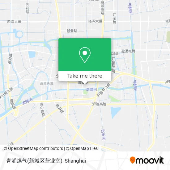 青浦煤气(新城区营业室) map