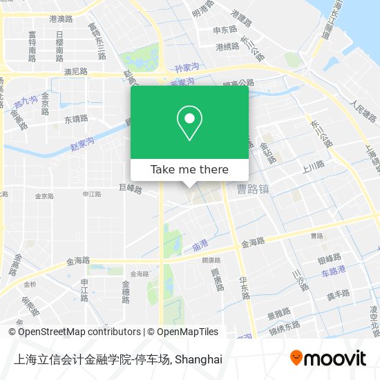上海立信会计金融学院-停车场 map