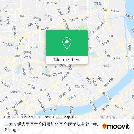 上海交通大学医学院附属新华医院-医学院南宿舍楼 map