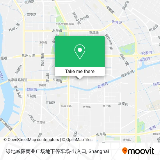 绿地威廉商业广场地下停车场-出入口 map