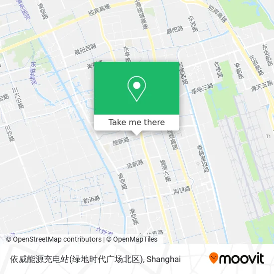 依威能源充电站(绿地时代广场北区) map