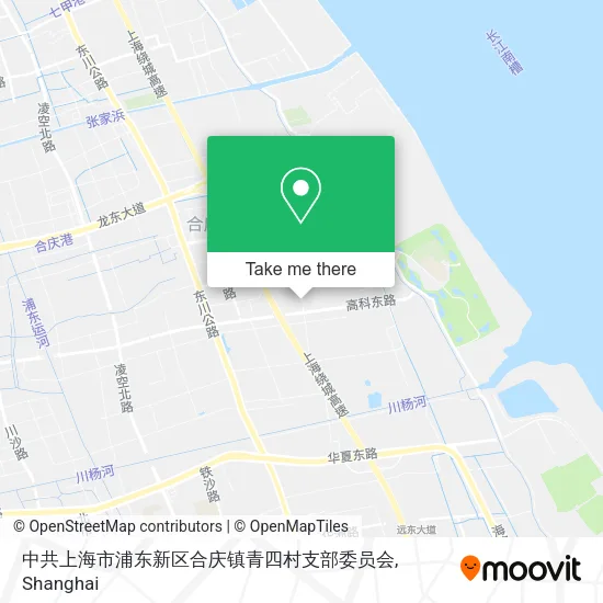 中共上海市浦东新区合庆镇青四村支部委员会 map