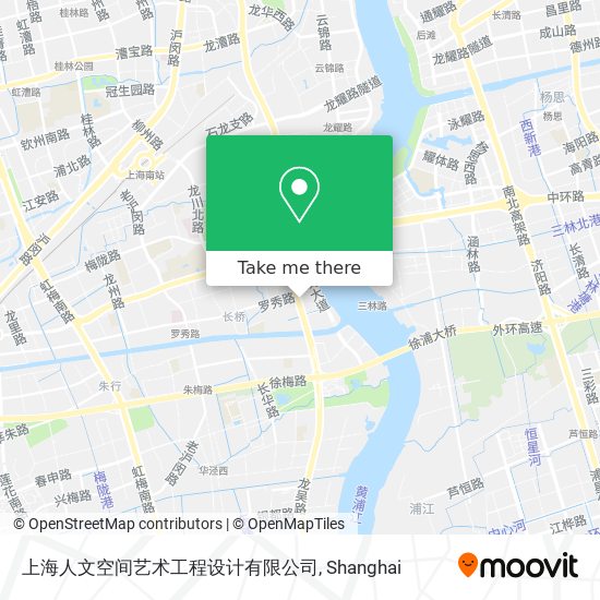 上海人文空间艺术工程设计有限公司 map