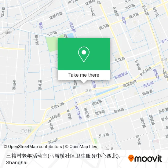 三裕村老年活动室(马桥镇社区卫生服务中心西北) map
