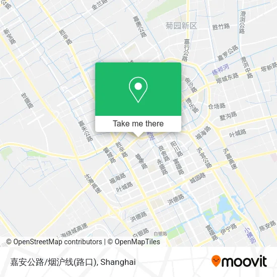 嘉安公路/烟沪线(路口) map
