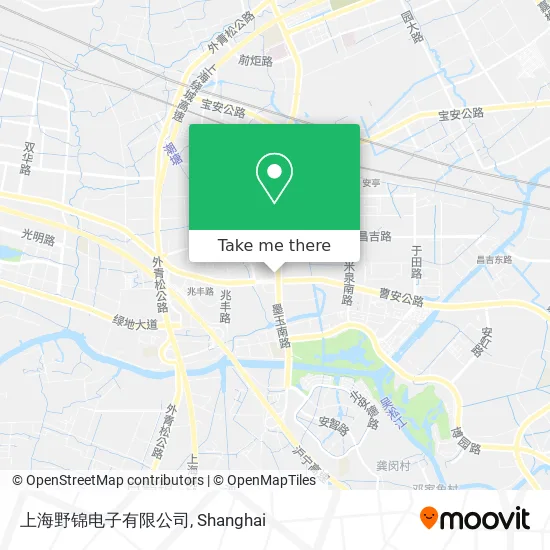 上海野锦电子有限公司 map