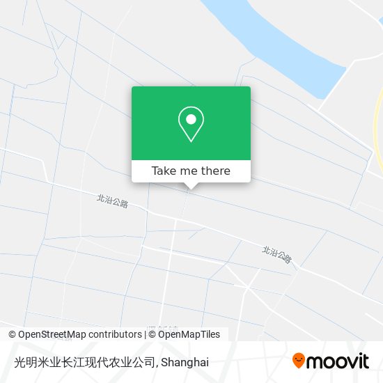 光明米业长江现代农业公司 map
