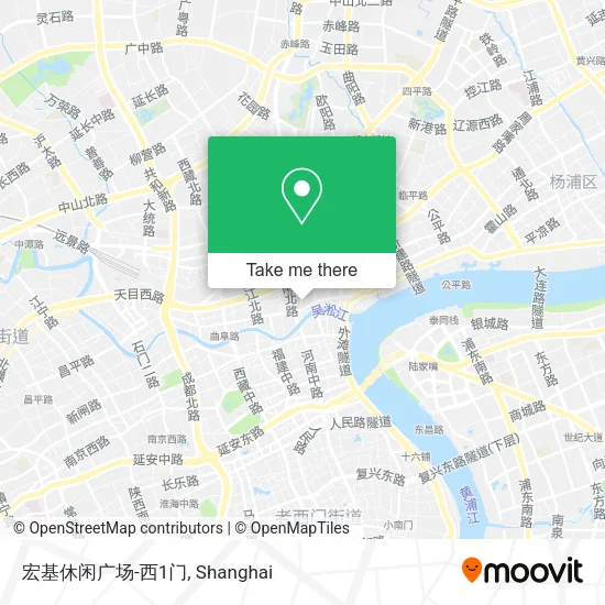宏基休闲广场-西1门 map