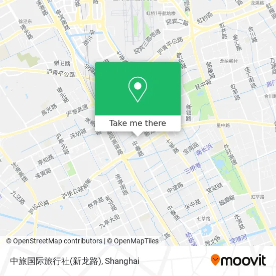 中旅国际旅行社(新龙路) map