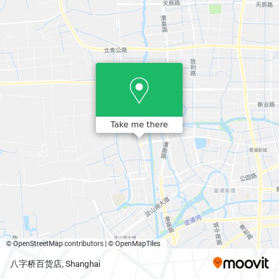 八字桥百货店 map